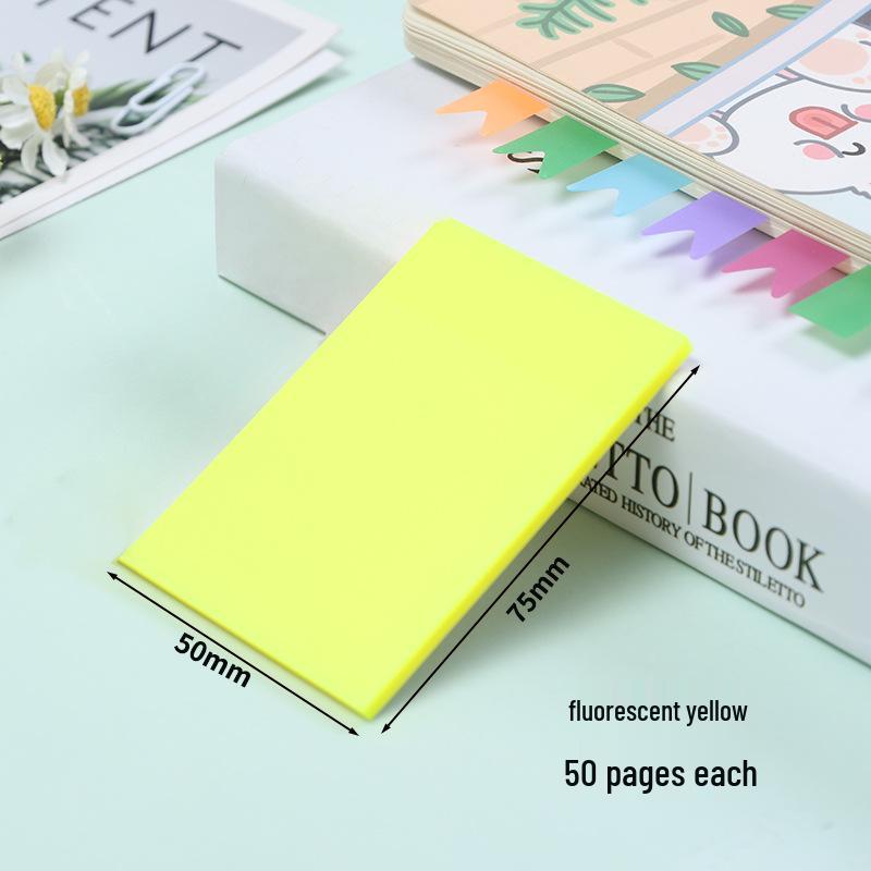 Transparent PET Morandi Sticky Notes for Students