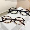 Simple Oval Frame Myopia Glasses for Women Men Anti Blue Light Near Sight Eyeglasses Computer GLasses Fashionable Eyewear