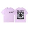 Rock Band Bad Omens Merch Tshirts Men Women High Street Fashion Trend Short Sleeve T Shirt Summer Casual Loose Cotton Tshirt