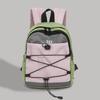 Schoolbag backpack women's 1011 new simple and fashionable commuter backpack Korean version small backpack high school student leisure small schoolbag