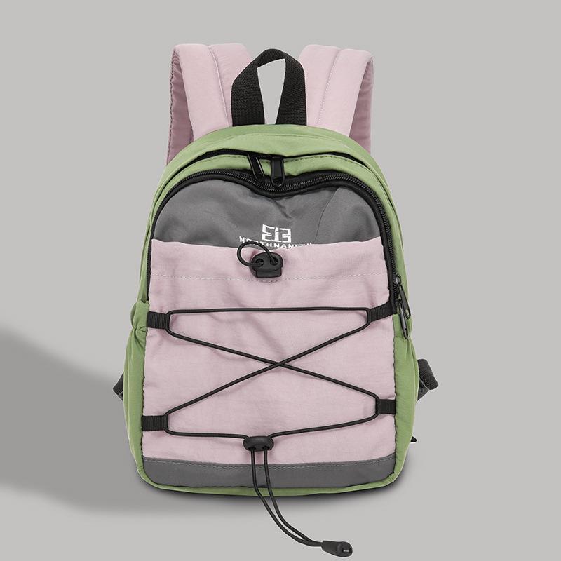 Schoolbag backpack women's 1011 new simple and fashionable commuter backpack Korean version small backpack high school student leisure small schoolbag