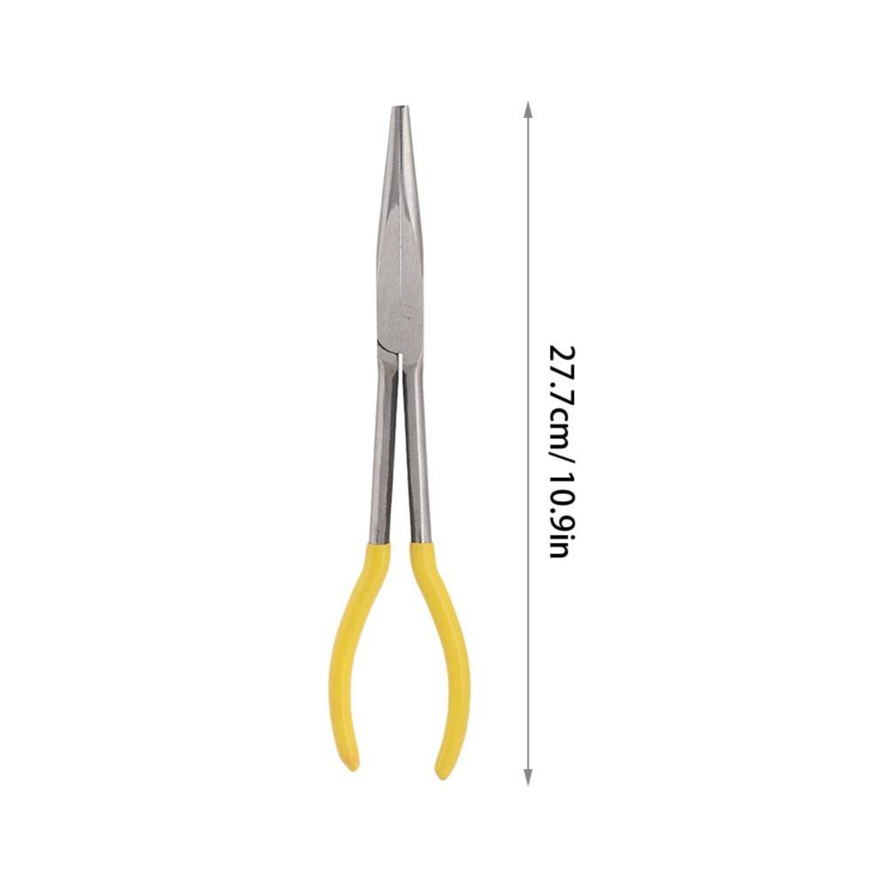Long Long Nose Pliers Extended Bent Nose Pliers Convenient Hand Pliers Household Use