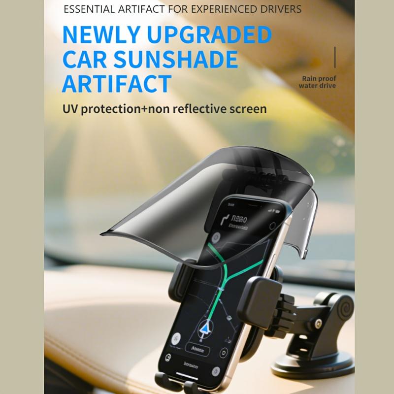 1pc Mobile Phone Sunshade, a Cover That Protects Against UV Rays And Glare, Phone Accessory Clip,Compatible with All Smartphones