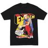 Eminem Hip Hop 8mile American Suelto Corto S Streetwear Camiseta de Algodón Joven Verano Primavera Otoño Estampado Casual Cuello Redondo