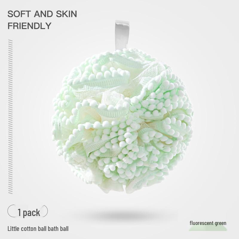 Cute Little Yellow Duck Soft Bristle Bath Brush for Adults & Kids - Long Handle Back Scrubber