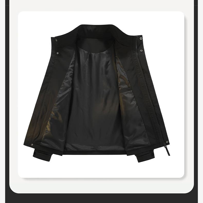 Men's Collar Jacket, Men's Loose Spring and Autumn Casual Workwear Jacket