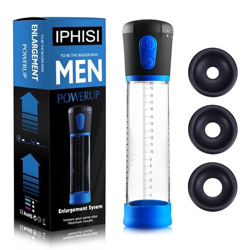 Electric Penis Enhancer Sex Toys for Men Male Masturbator Penis 18+ Pump Massager Pump Enlargement Extender Vacuum Penis