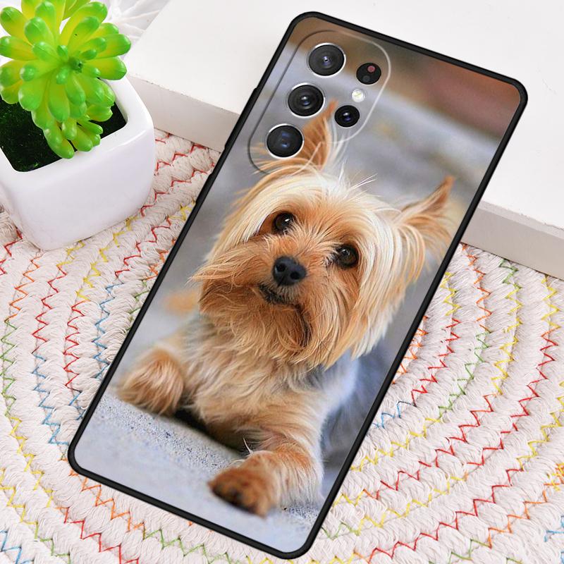 Yorkshire Terrier Hund TPU Handyhülle Für Samsung Galaxy note 10 pro S26 S25 S24 S23 S22 Ultra Plus S21 FE S20 Stoßfeste Hülle