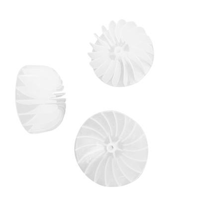 Small Power Plastic Fan Leaf 18 Leaves Power Hair Dryer Motor Fan Leaf For Hairdryer Motor Accessories