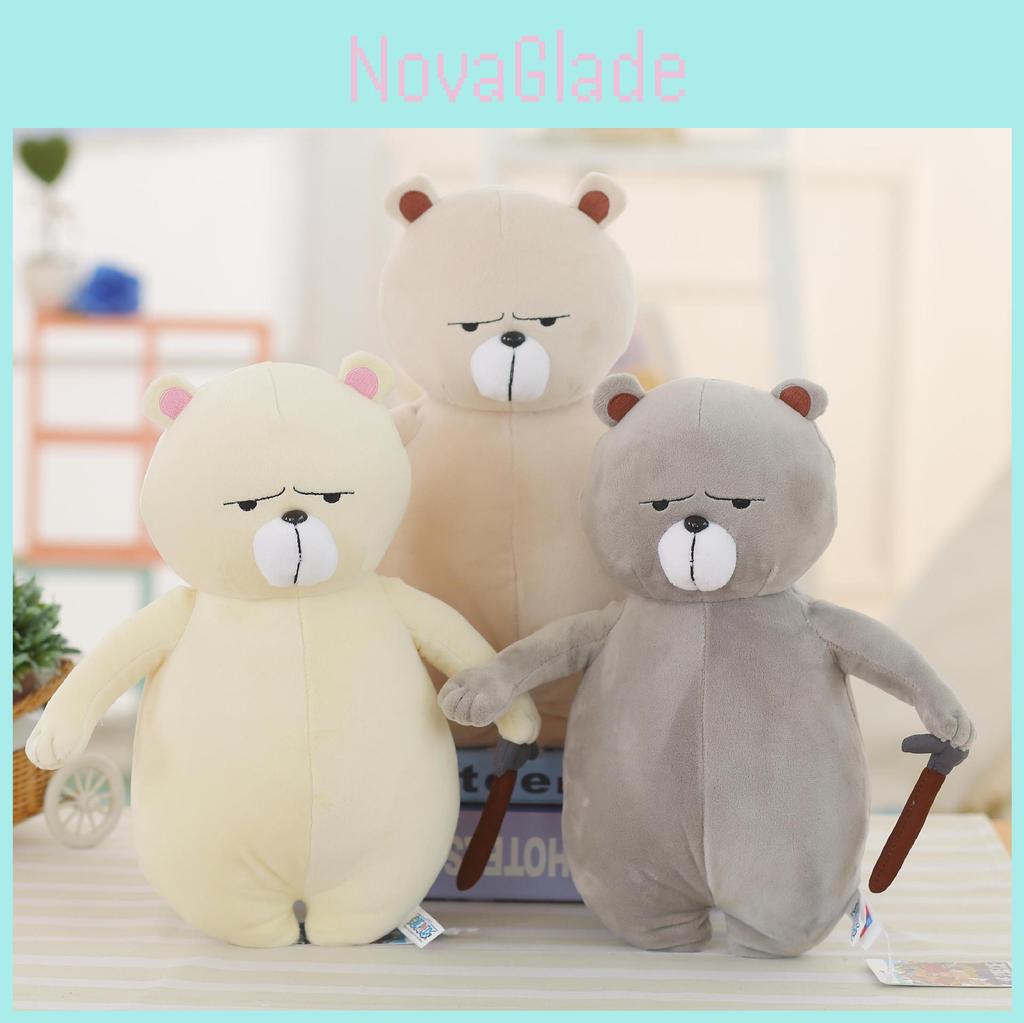 Entzückender 25cm Plüschbär Spielzeug Weicher Kristall Samt Stofftier Puppe Geschenk