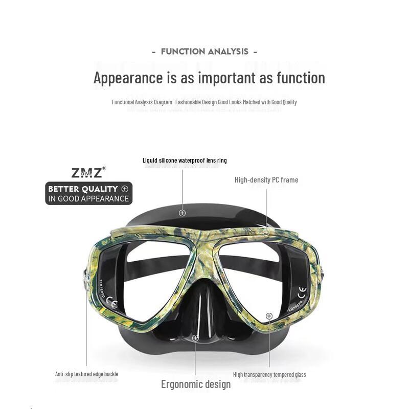 Hanglang ZMZ DIVE Adult Diving Mask
