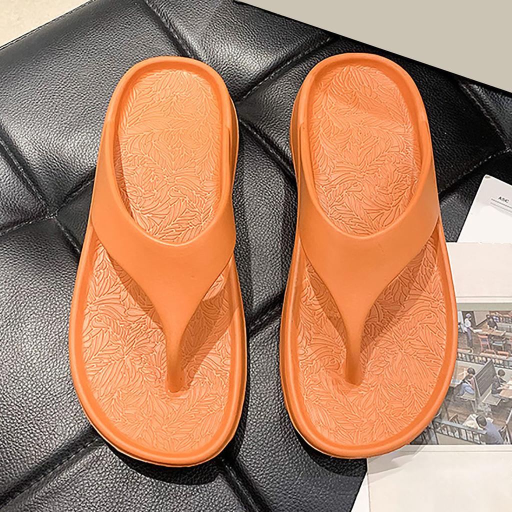 Men'S And Women'S Summer Soft Soled Thick Soled Slope Heel Beach Womens Slipper Boot Socks Fleece Slippers Womens Flip Flop
