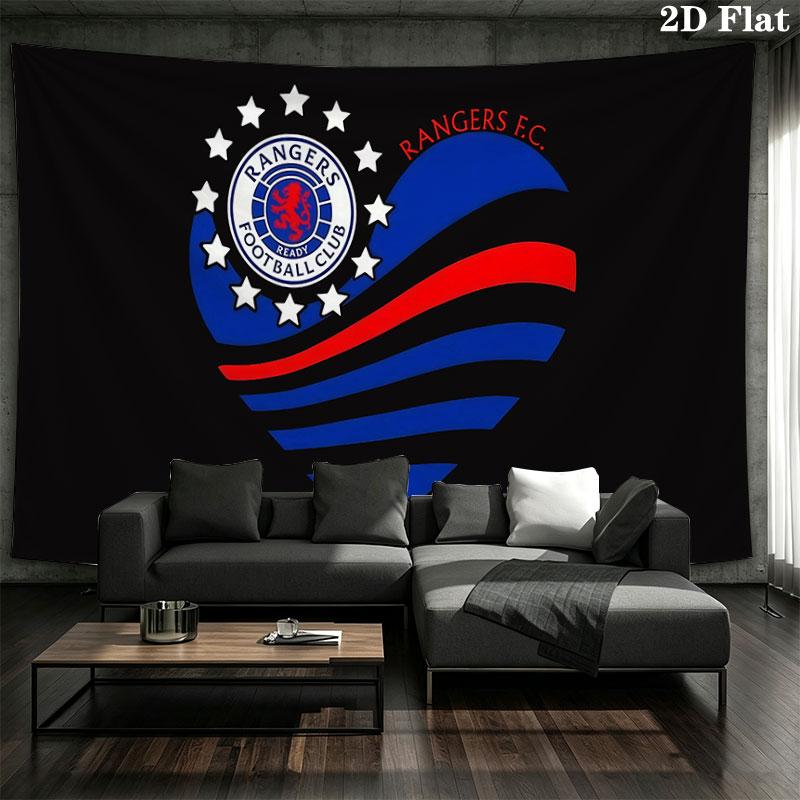 Rangers Wandteppich, ästhetische bedruckte Stoffdecke, geeignet für Schlafzimmer, Wohnzimmer und Heimdekoration.