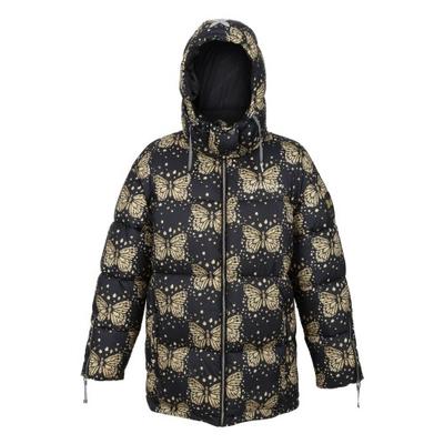 Womens/Ladies Christian Lacroix Gallican Messangers Print Baffled Padded Jacket