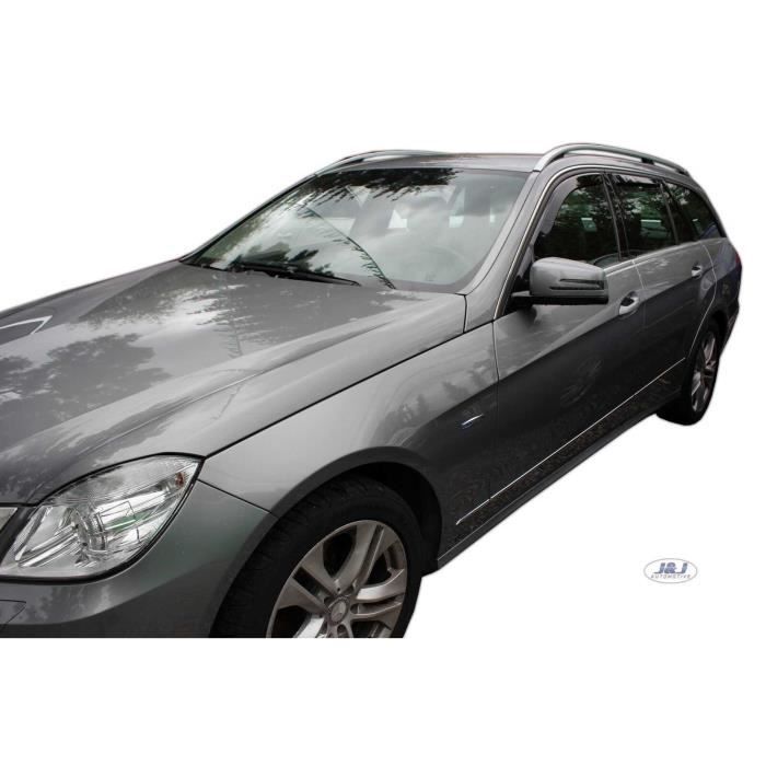 J&J AUTOMOTIVE | Heko Air Deflectors Wind Deflectors For Mercedes E-Class S212 Estate 2009-2016
