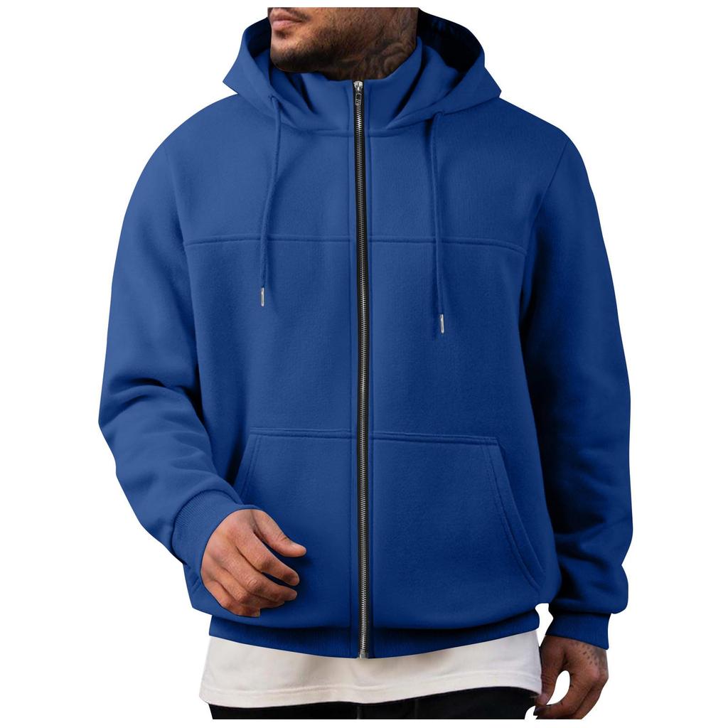Men's Sweat Jacket With Hood Leisure Hooded Jacket Zip Hoodie Casual Sweatshirt Jacket Winter Hoodie With Zip Winter Jacket PlainJacket Hood