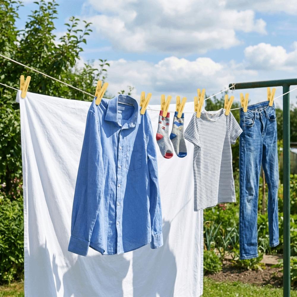 24PCS Plastic Drying Sheets Clips Windproof Multi-Purpose Quilt Clips Thicken Non-Slip Socks Fasteners Balcony