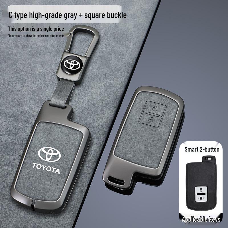 Key Case for 7th Gen Camry, 16-17 Model Land Cruiser, and 17 Model Land Cruiser 4000