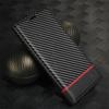 Etui For Samsung Z Fold6 Carbon Fiber Magnetic Flip Case on for Samsung Galaxy Z Fold3 Fold5 Fold 4 5G Soft Leather Wallet Funda