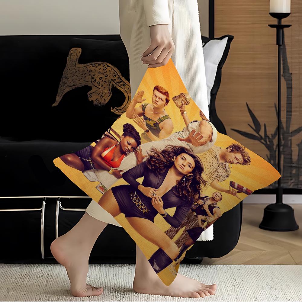 Shameless Hot TV Pillow Covers Cartoon Sofa Decorative Home Double-sided Printing Short Plush Cute Cushion Cover