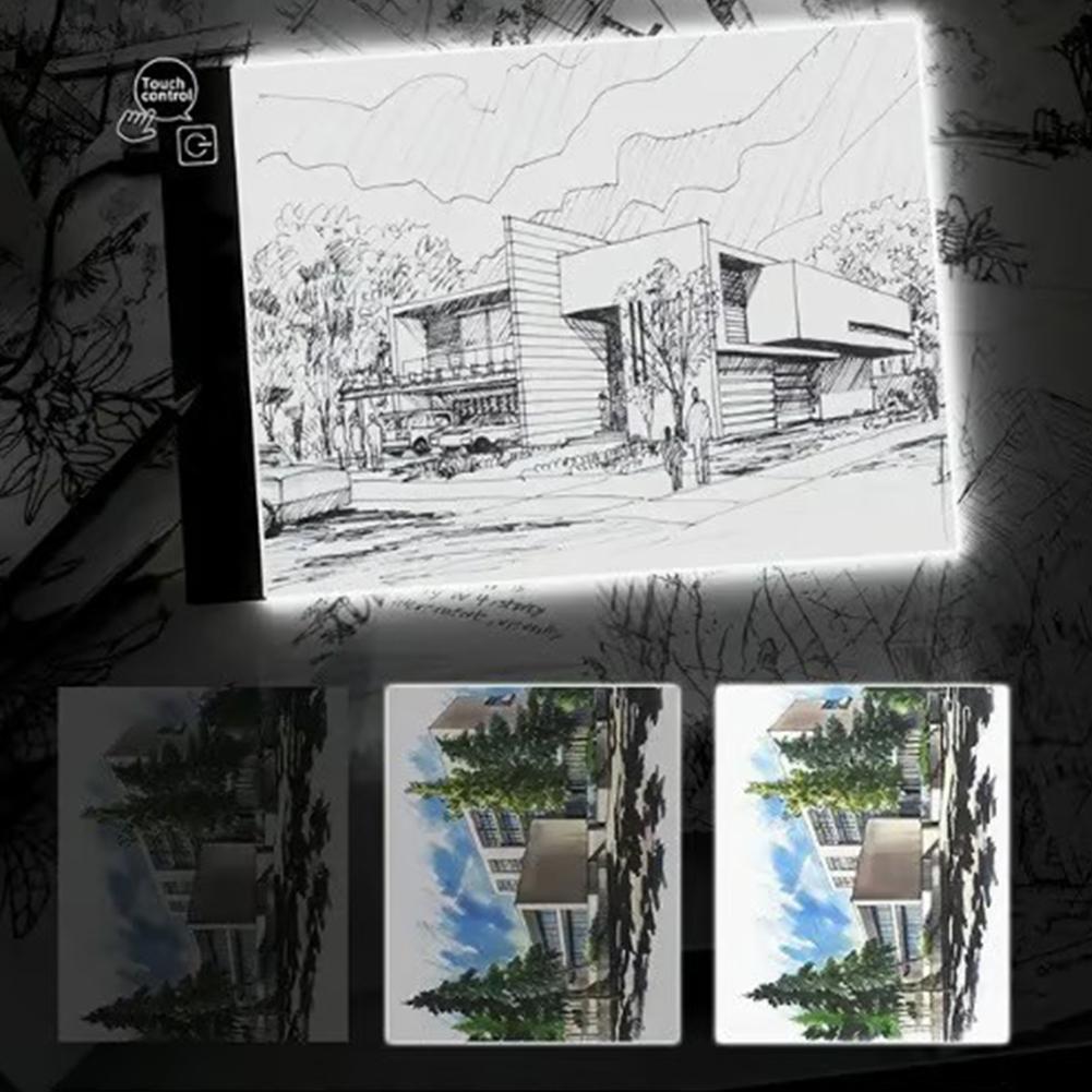 A3 A4 A5 Light Pad Kit Light Board for Accessories Diamond Art Sketching Art Light Board