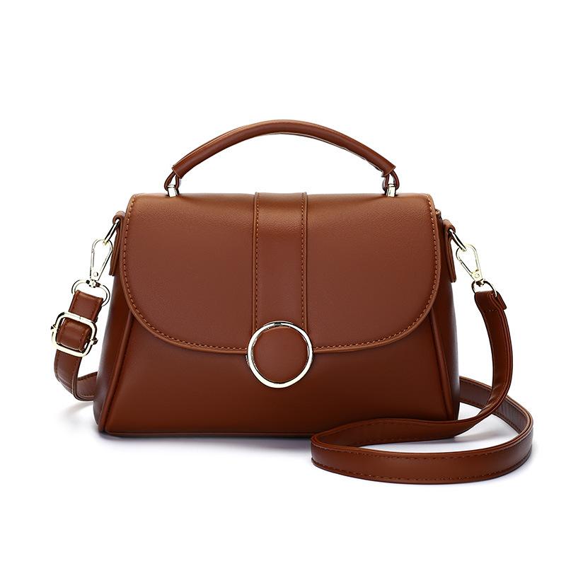 Damentasche neu urban schlicht große Kapazität Mode tragbar Messenger Schultertasche