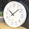 1Pc  Clock Wall Clock Living Room Clock Wall Watch Quartz Clock Wall-mounted Creative Silent Watch Wall Clock