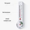 Wall Mounted Analog Thermometers Hygrometer with Easy-Read Scale for Indoor Temperature Moisture Check at House