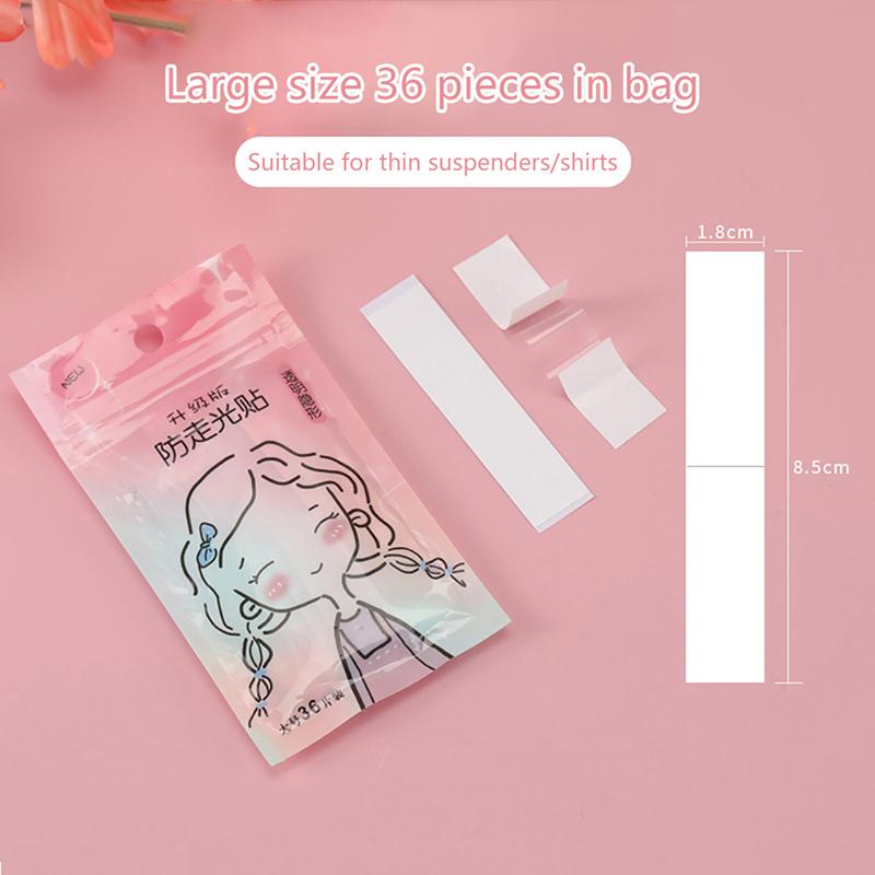 

50/36 шт. прозрачная двухсторонняя лента для одежды, тела, кожи, анти-воздействие наклейка