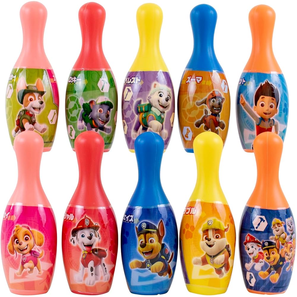 Maruka Paw Patrol Bowling Set Toy Sports for Ages 3 and Up 195283