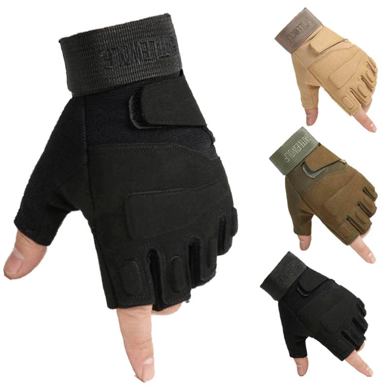 Anti Slip and Wear-resistant Gloves for Men and Women Biking Fitness Half Finger Hiking Outdoor Activity Activities Motorcycle Gloves