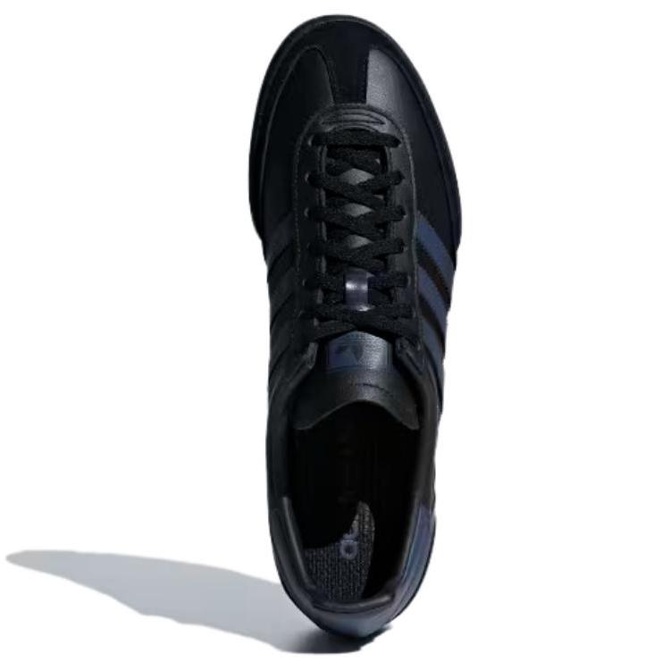 Adidas Originals Jeans Shock Absorbing Durable Low-Top Skate Shoes Men Sneakers Black Blue B42228