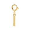 spring buckle Letter Charms Pendant initial charms pendant for Women Necklace earring Zircon keychain DIY accessories Wholesale