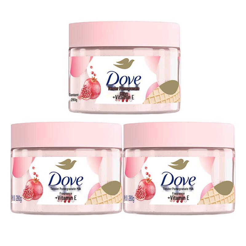 Dove Body Scrub 3-Pack