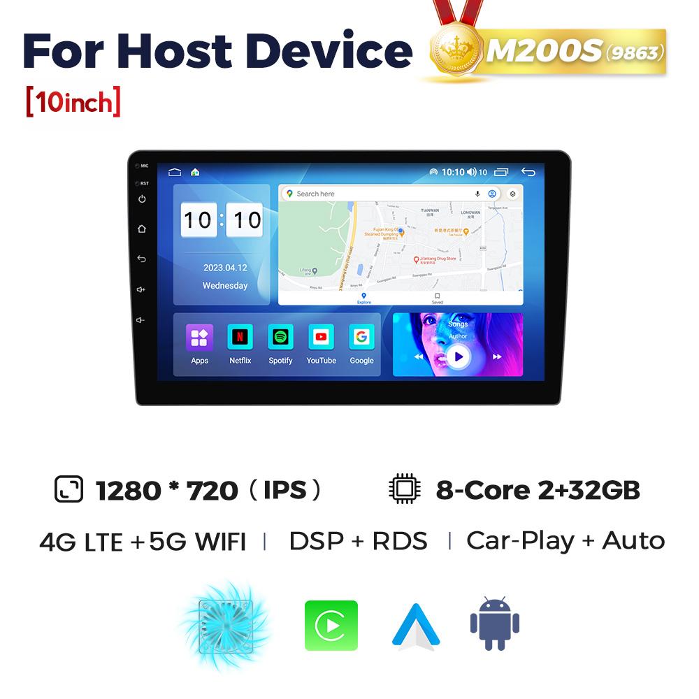 MEKEDE New Android System 7862 8Core DSP Car Multimedia for VW Toyota Universal Autoradio with Carplay RDS GPS BT 4G LTE 5G Wifi