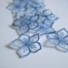 10Pcs Black White Lace Embroidered Flowers Patches Applique Patch Decoration