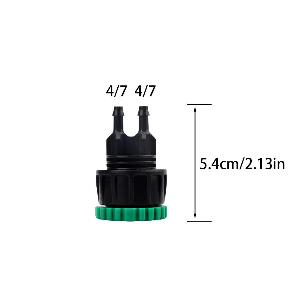 Универсальный быстросъемный соединитель для садовых ирригационных систем