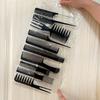 10-Piece Hairdressing Comb Set: Massage, Straightening & Cutting Combs, Plastic