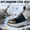 Steel Toe Shoes for Men Women Protective Work Boots Comfortable Work Shoes Puncture Proof Safety Sneakers Indestructible Shoes