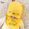 Infant Cotton Beanie Hat & Bandana Bib Set