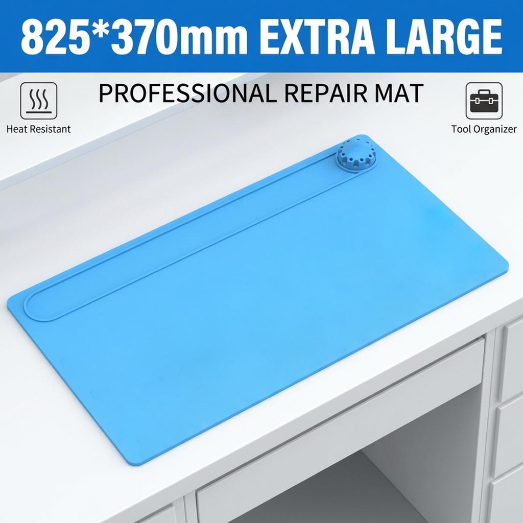 Anti-static ESD Welding Silicone Pad High-Temperature Resistant Silicone Rubber Repair Pad Phone Motherboard Repair Working Pad