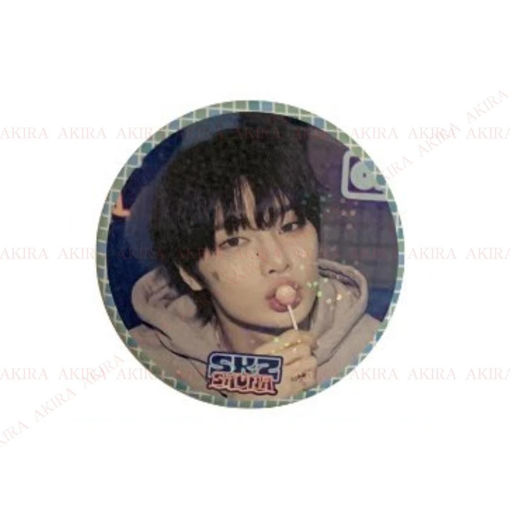 Stray Kids JYP JAPONYA POPUP MAĞAZASI 2025 SKZ SAUNA FOTOĞRAF KARTI ANAHTARLIK ROZET