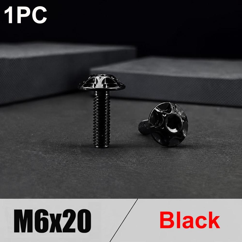 M5/M6 x 15mm Titanschrauben Titan Dekorationsschrauben Langlebige Motorradschraube