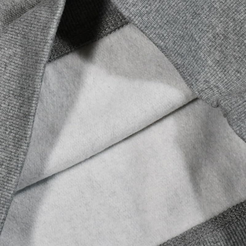 Carhartt WIP Half Zip American Script Gray Sweatshirt, Heather, I027014V6XX, Men's (L) [Used]