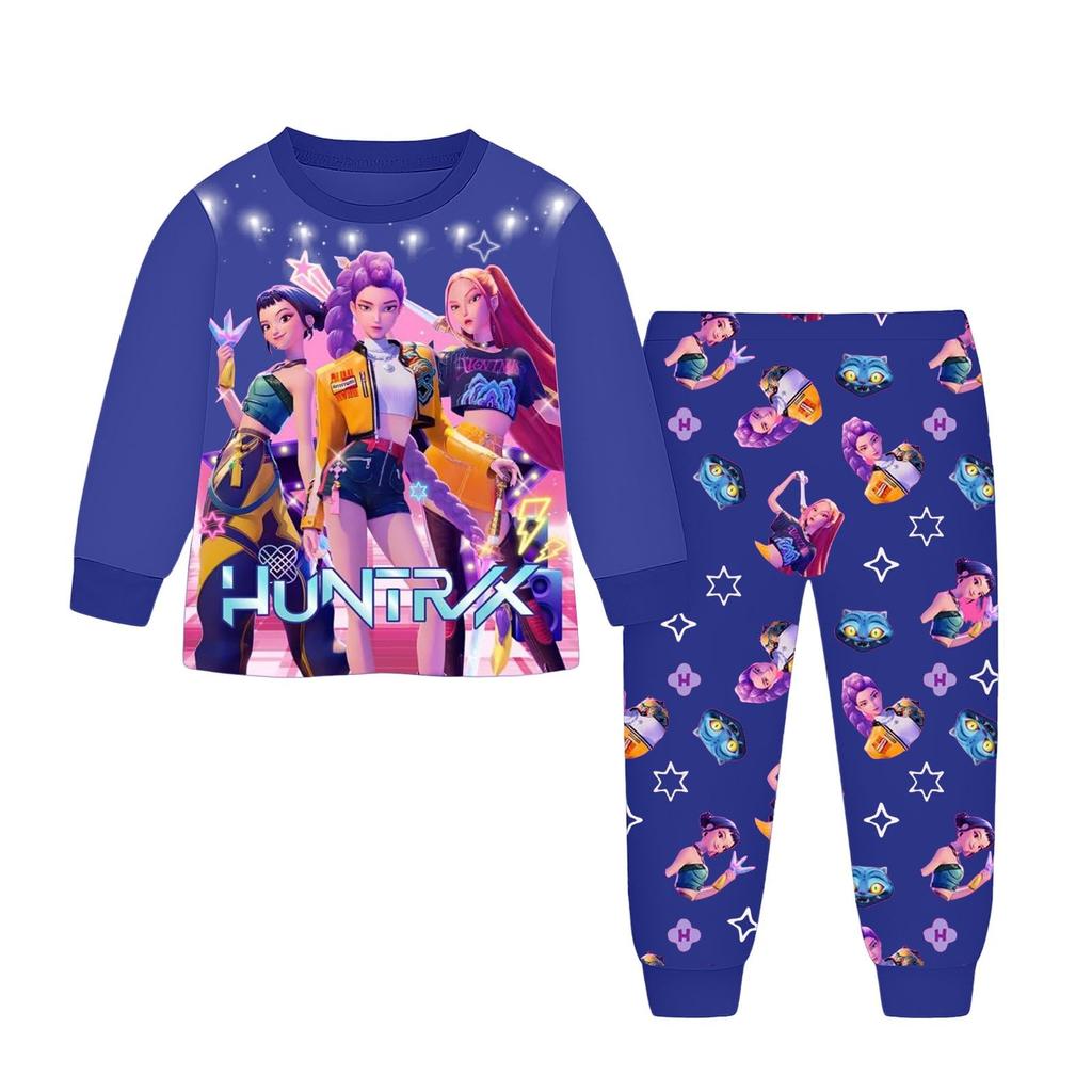 Kinder Mode Anzug Rock Rundhals Langarm Oberteil Hose