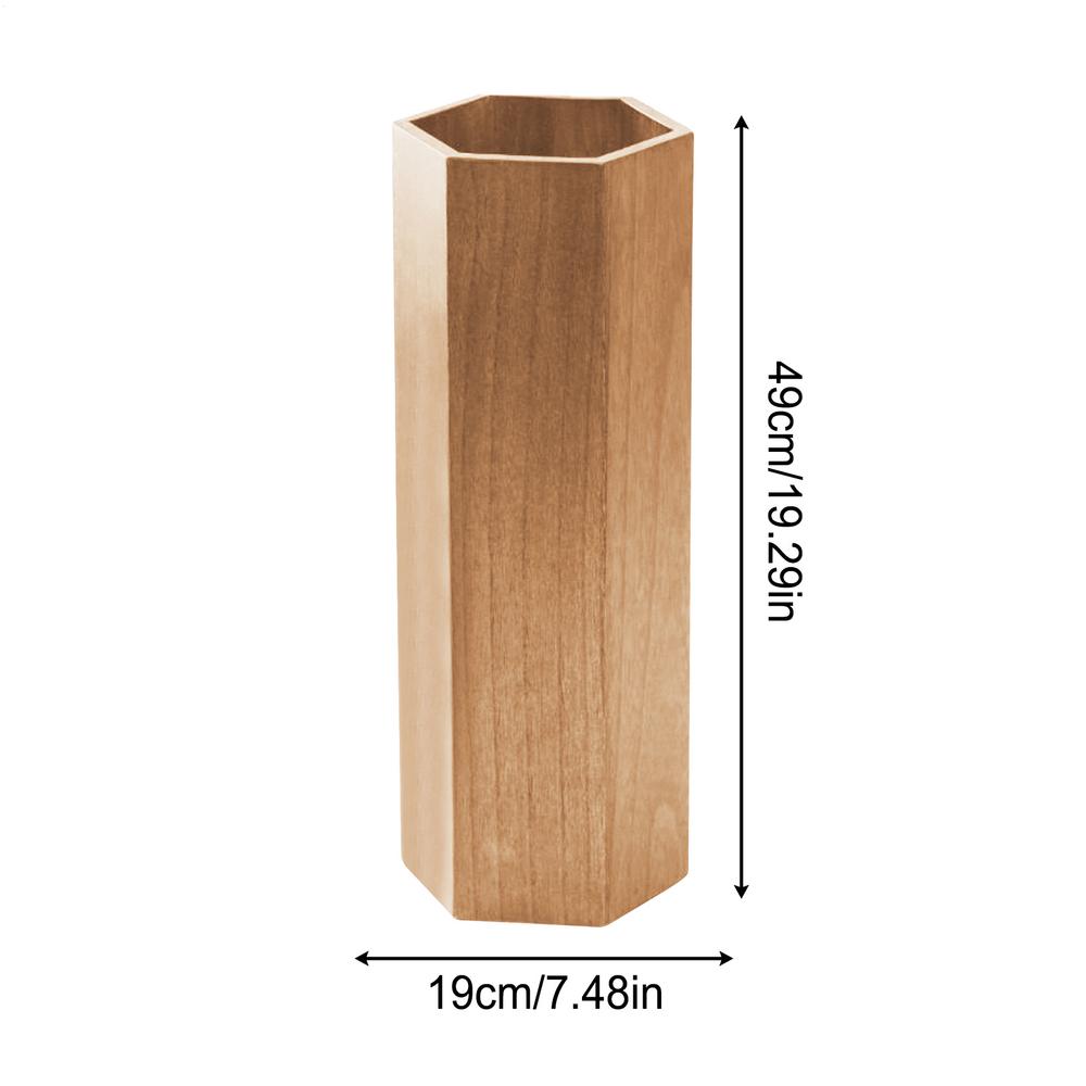 Umbrella Holder for Entryway Wooden Umbrella Stand Creative Bucket for Living Room Garage Indoor Hotel Restaurant Keep Your
