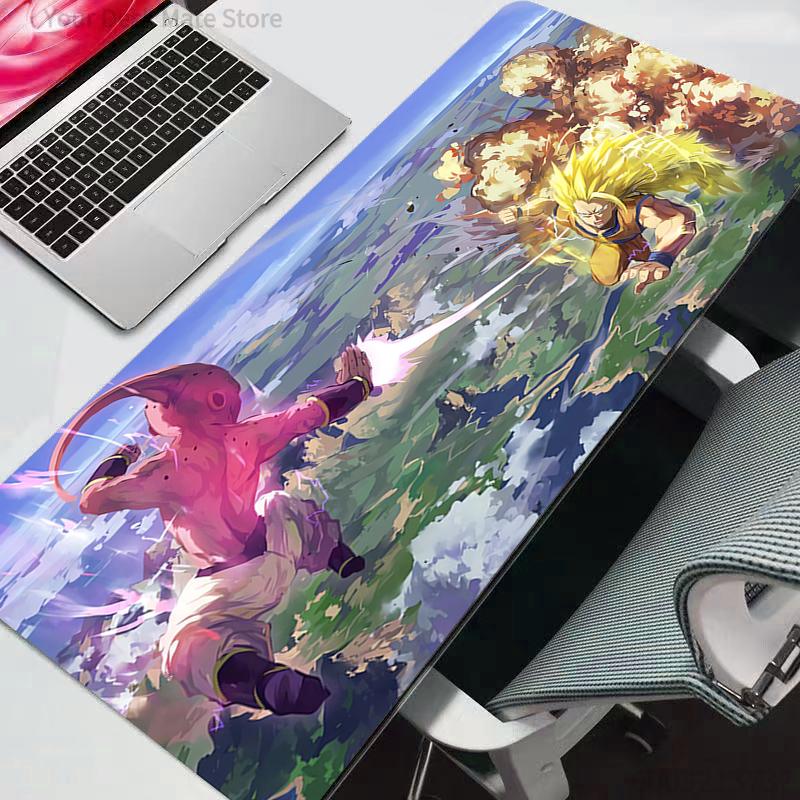 XXL Mouse Pad Dragon Ball DBZ Anime Gamer Computer Mousepad Gaming Accessories Tablet Varmilo Keyboard Mausepad