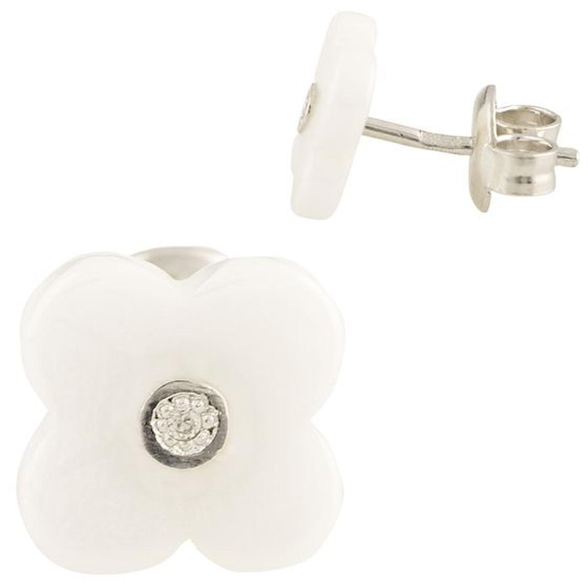 

Срібні сережки з керамікою (1213179)