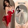 Sexy Lingerie Winter Red Uniform Christmas Bunny Suit Passion Festive Fun Lingerie Women