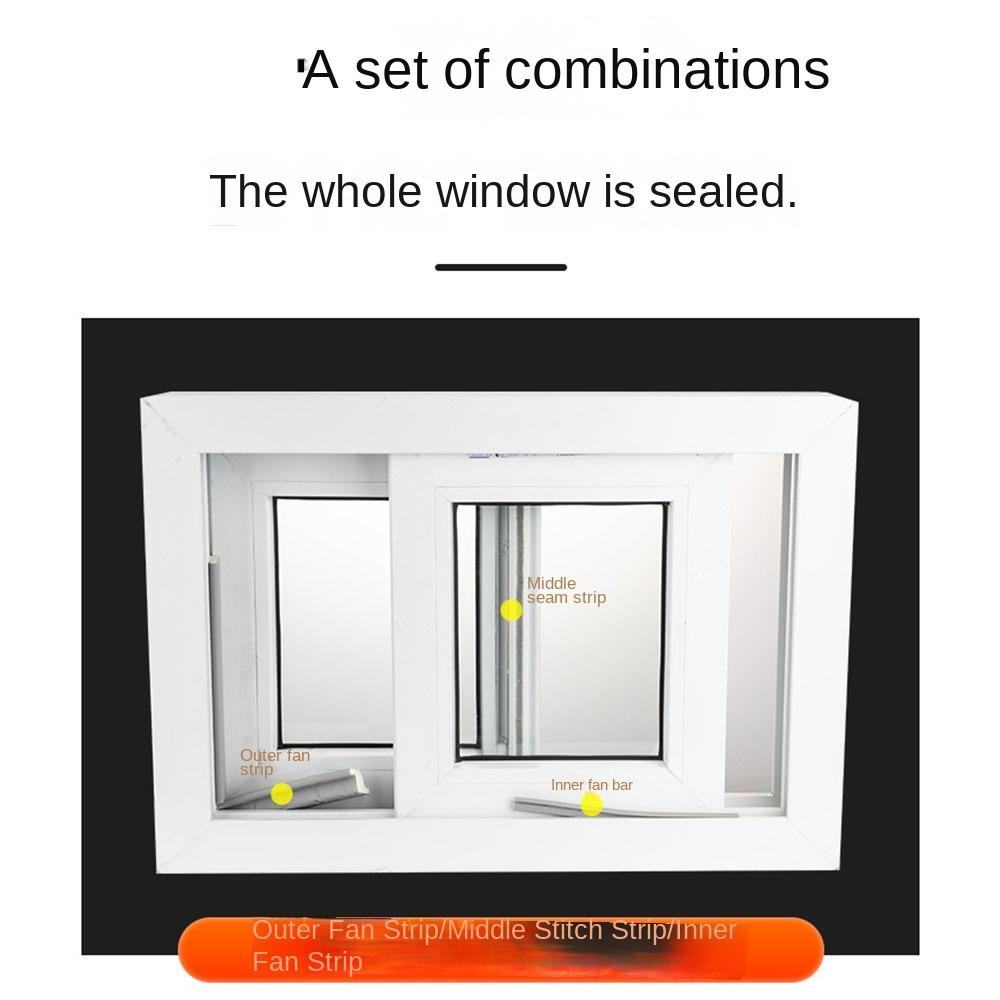 Z-shaped Sliding Window Sealing Strip Improves Insulation Windproof Window Sound Insulation Strip